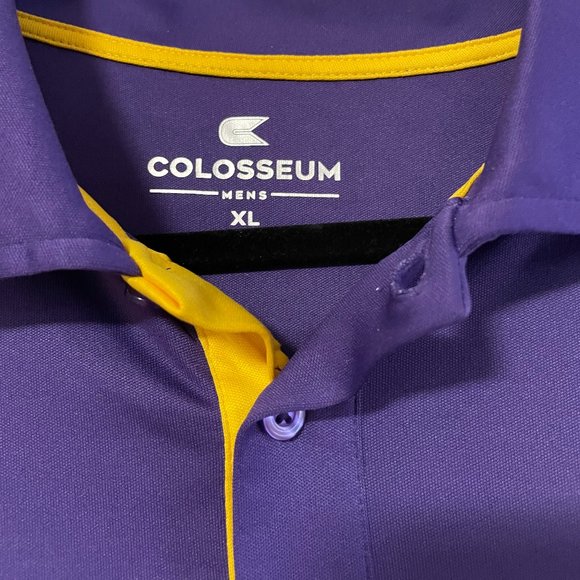 LSU Tigers Colosseum Santry Polo - Purple - Picture 3 of 4
